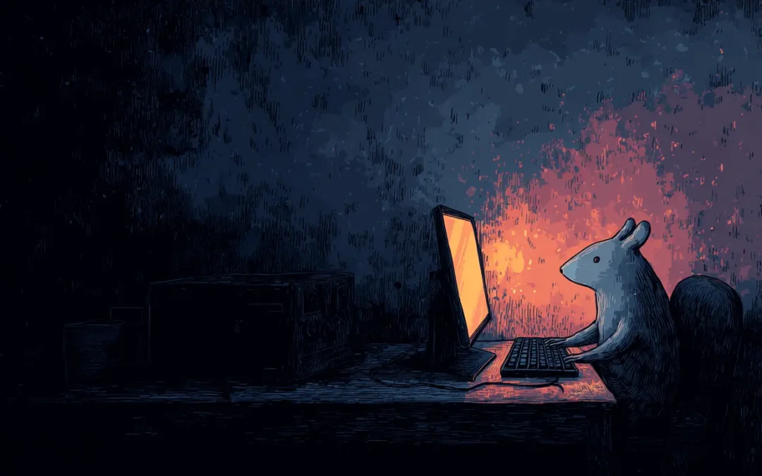 Hello, is this IT Support? Help! My monitor ate my mouse!